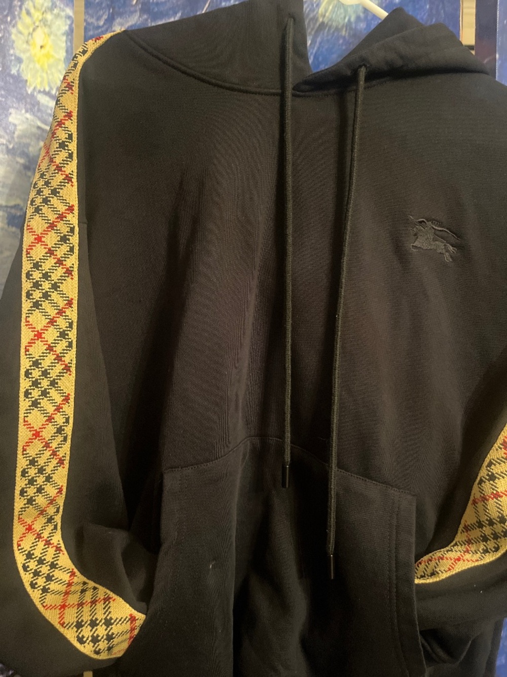 Burberry style hoodie
